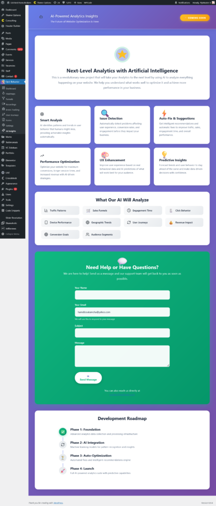 AI Insights - Guide d’aide Opti-Behavior 12 screenshot ai insights