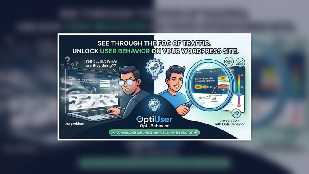 Opti-Behavior privacy-first behavior analytics concept for GDPR-focused WordPress teams